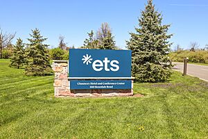 ETS Welcome Sign