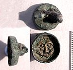 Early Medieval Button Brooch (FindID 137891)