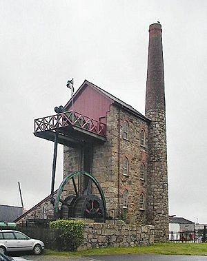 East Pool mine, Michells Shaft engine house