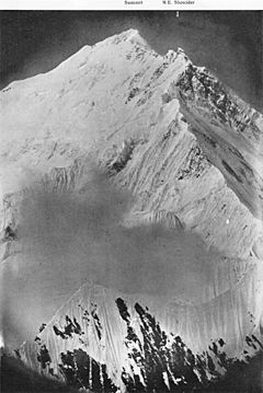 Everest north-east arete, 1921