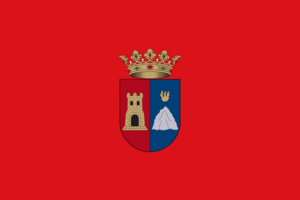 Flag of Alcoleja (Spain)