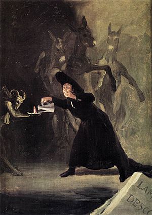 Francisco de Goya y Lucientes - The Bewitched Man - WGA10039