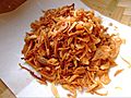 Fried shallots bawang goreng