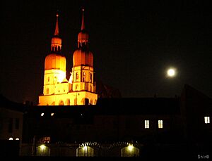 Gothic church of St. Nicolas in Trnava, Slovakia