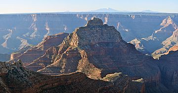 Grand Canyon National Park, North Rim, Vishnu Temple 0268 - Flickr - Grand Canyon NPS.jpg