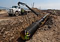 Hdpe pipe installation