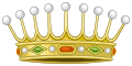 Heraldic Crown of Spanish Count