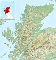 Bidein a' Choire Sheasgaich is located in Highland