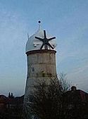 Holgate Windmill new cap fitted in November 2009.jpg