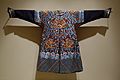 Imperial court robe with nine dragons, China, Qing dynasty, 1800s AD, silk and gold-wrapped thread embroidery on brown silk - Portland Art Museum - Portland, Oregon - DSC08471