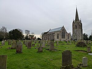 In the graveyard at Fleet, Lincolnshire - geograph.org.uk - 2736903.jpg