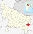 India Uttar Pradesh districts 2012 Ghazipur