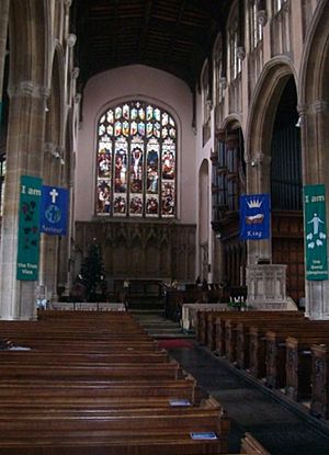 Interior of Saint Andrew's church, Norwich