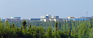 Inuvik, largest community in the region