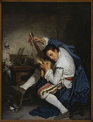 Jean-Baptiste Greuze, Gitarzysta