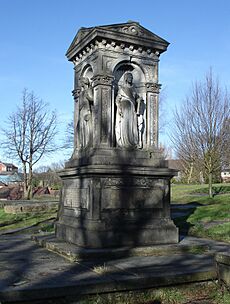 John Brooks monument-St Mary's churchyard, Prestwich