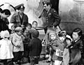 LCOL Blaisdell and COL Hess visit orphans on Jejudo