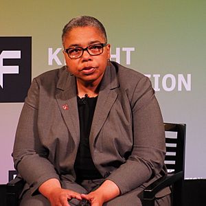Latanya Sweeney at a Knight News Challenge event in New York City, November 2017.jpg