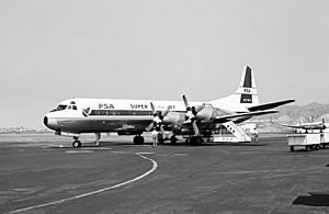 Lockheed L-188 Electra, Pacific Southwest Airlines (PSA) JP7769673
