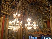 Los Angeles Theatre chandeliers