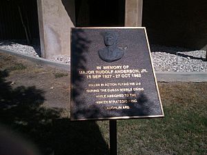 Major Anderson memorial, Laughlin AFB, TX
