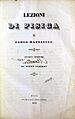 Matteucci, Carlo – Lezioni di fisica, 1850 – BEIC 12041401