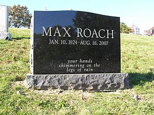 Max Roach Grave 1024
