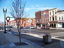 Main and Center Street junction