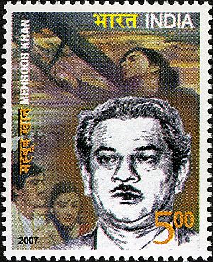 Mehboob Khan 2007 stamp of India.jpg