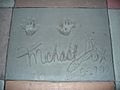 Michael J. Fox Hand Prints