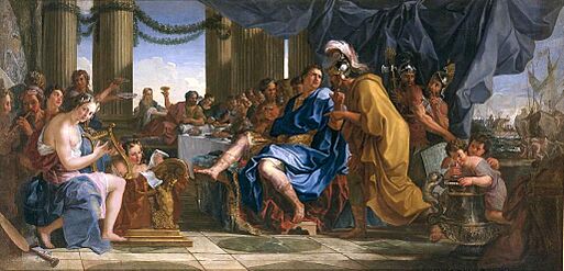 Nero Ordering the Murder of his Mother by N. Coypel (Grenoble)