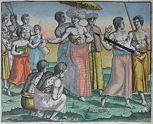 Nobleman in Banten, How the Chiefs and Colonels Perform on the Streets de Bry