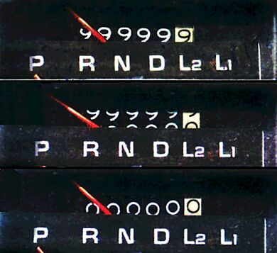 Odometer rollover