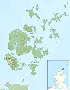Linga Sound (Orkney) is located in Orkney Islands