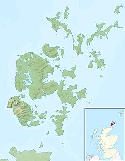 Loch of Swannay is located in Orkney Islands