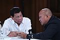 President Duterte with PNP Chief Bato 081616