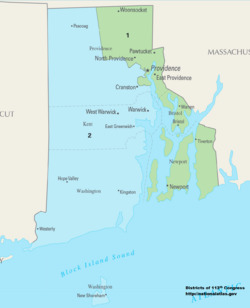 Rhode Island Congressional Districts, 113th Congress
