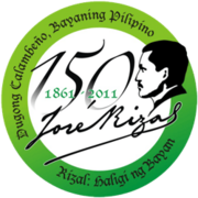 Rizal @ 150 logo