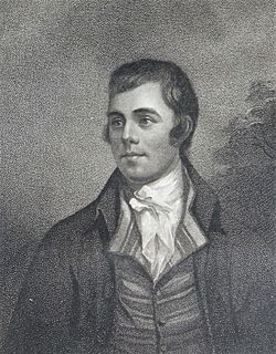 Robert Burns's portrait after Nasmyth by W.T.Fry
