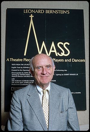 Roger Stevens, Chairman, Kennedy Center for the Arts