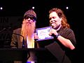 Roky Erickson Billy Gibbons by Ron Baker