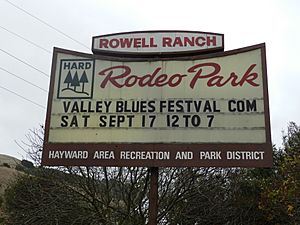 Rowellrodeoparksign