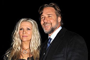 Russell Crowe Danielle Spencer Sept 14 2011