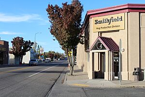 S. Main Street in Milford, Utah