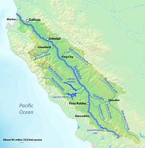 Salinas River Map
