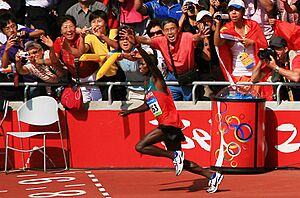 Samuel Wanjiru at 2008 Summer Olympics