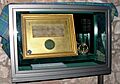 Sealed Royal Charter in Cabinet at Hunterston Castle