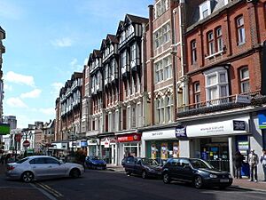 Shops and Apartments, Bournemouth Town Centre - geograph.org.uk - 733547