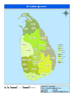 Sri Lanka Districts