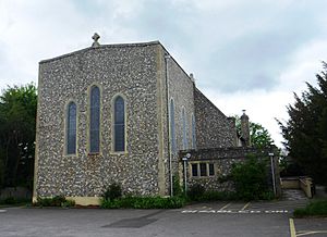 St Symphorian's Church, Durrington Hill, Durrington (May 2013).JPG
